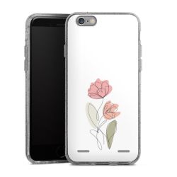 Carry Case Hülle Transparent/glitter ohne Band