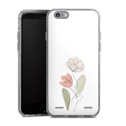 Carry Case Hülle Transparent/glitter ohne Band