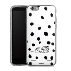 Carry Case Hülle Transparent/glitter ohne Band