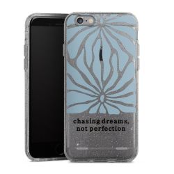 Carry Case Hülle Transparent/glitter ohne Band