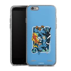 Carry Case Hülle Transparent/glitter ohne Band