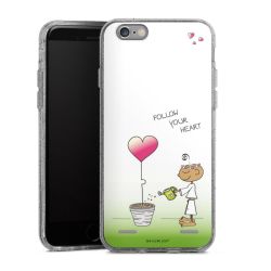 Carry Case Hülle Transparent/glitter ohne Band