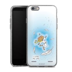 Carry Case Hülle Transparent/glitter ohne Band