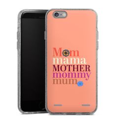 Carry Case Hülle Transparent/glitter ohne Band