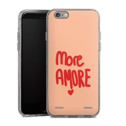 Carry Case Hülle Transparent/glitter ohne Band