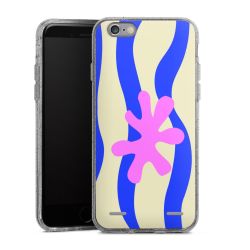 Carry Case Hülle Transparent/glitter ohne Band