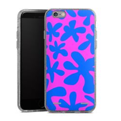 Carry Case Hülle Transparent/glitter ohne Band