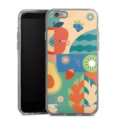 Carry Case Hülle Transparent/glitter ohne Band