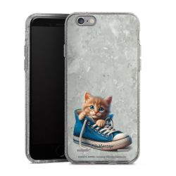 Carry Case Hülle Transparent/glitter ohne Band