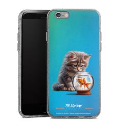 Carry Case Hülle Transparent/glitter ohne Band