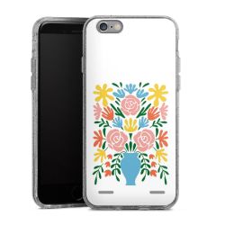 Carry Case Hülle Transparent/glitter ohne Band