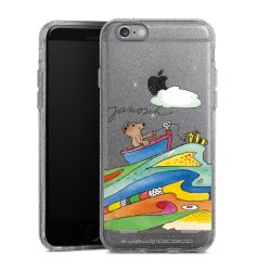 Carry Case Hülle Transparent/glitter ohne Band