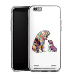 Carry Case Hülle Transparent/glitter ohne Band