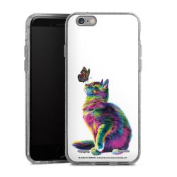 Carry Case Hülle Transparent/glitter ohne Band