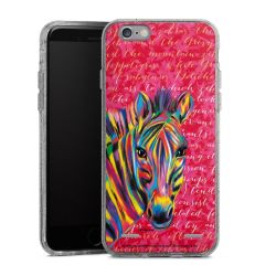 Carry Case Hülle Transparent/glitter ohne Band