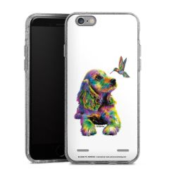 Carry Case Hülle Transparent/glitter ohne Band