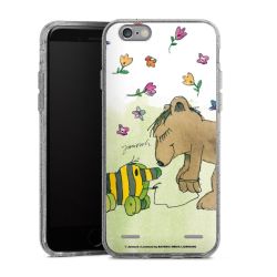 Carry Case Hülle Transparent/glitter ohne Band