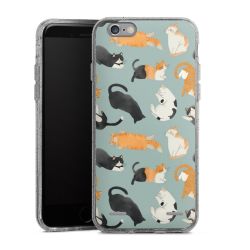 Carry Case Hülle Transparent/glitter ohne Band