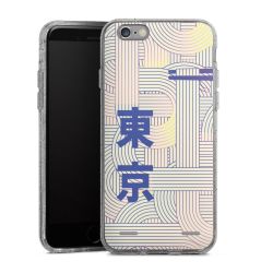 Carry Case Hülle Transparent/glitter ohne Band