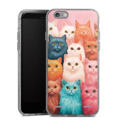 Carry Case Hülle Transparent/glitter ohne Band