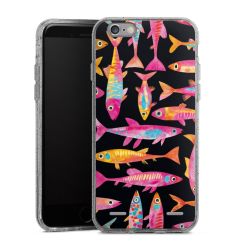 Carry Case Hülle Transparent/glitter ohne Band