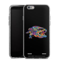 Carry Case Hülle Transparent/glitter ohne Band