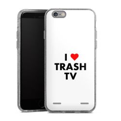 Carry Case Hülle Transparent/glitter ohne Band