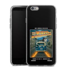 Carry Case Hülle Transparent/glitter ohne Band