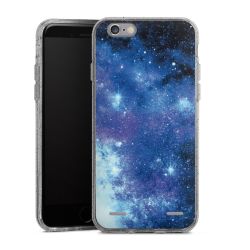 Carry Case Hülle Transparent/glitter ohne Band