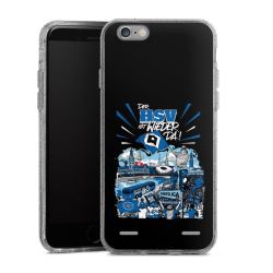 Carry Case Hülle Transparent/glitter ohne Band