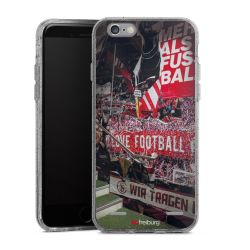 Carry Case Hülle Transparent/glitter ohne Band