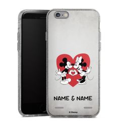 Carry Case Hülle Transparent/glitter ohne Band