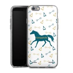 Carry Case Hülle Transparent/glitter ohne Band