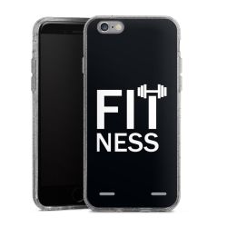 Carry Case Hülle Transparent/glitter ohne Band