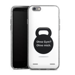 Carry Case Hülle Transparent/glitter ohne Band