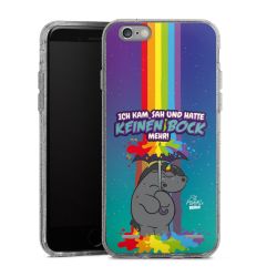 Carry Case Hülle Transparent/glitter ohne Band