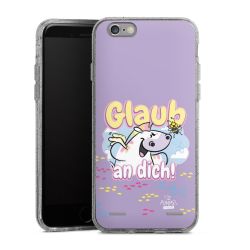 Carry Case Hülle Transparent/glitter ohne Band