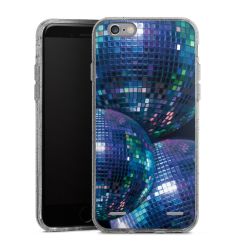 Carry Case Hülle Transparent/glitter ohne Band