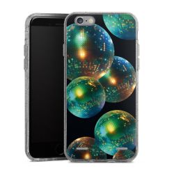 Carry Case Hülle Transparent/glitter ohne Band