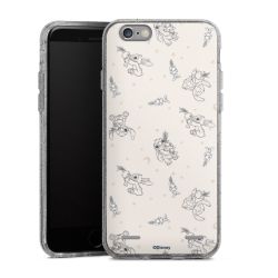 Carry Case Hülle Transparent/glitter ohne Band