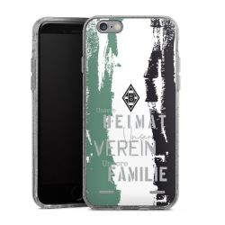 Carry Case Hülle Transparent/glitter ohne Band