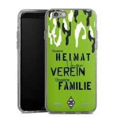 Carry Case Hülle Transparent/glitter ohne Band