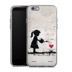 Carry Case Hülle Transparent/glitter ohne Band