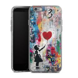 Carry Case Hülle Transparent/glitter ohne Band