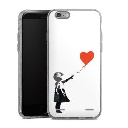 Carry Case Hülle Transparent/glitter ohne Band