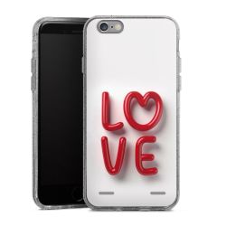 Carry Case Hülle Transparent/glitter ohne Band