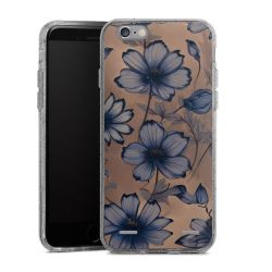 Carry Case Hülle Transparent/glitter ohne Band