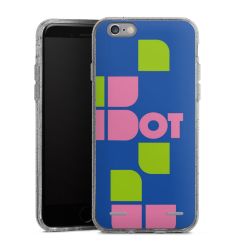 Carry Case Hülle Transparent/glitter ohne Band