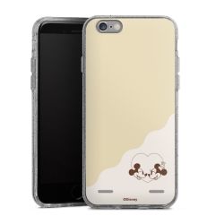 Carry Case Hülle Transparent/glitter ohne Band