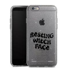 Carry Case Hülle Transparent/glitter ohne Band